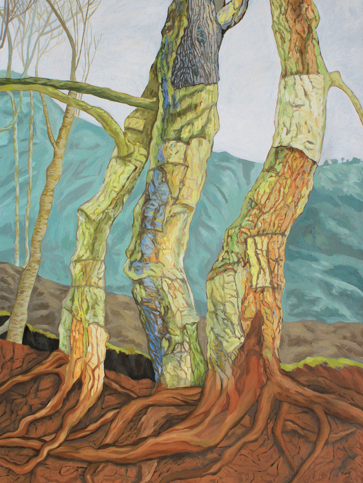 Susan Makov, oil on canvas