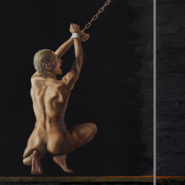 Anton Hoeger, oil on canvas