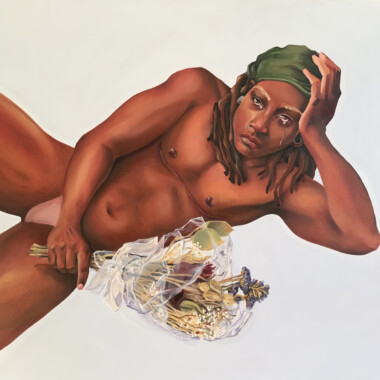 Jah Beverly oil on canvas