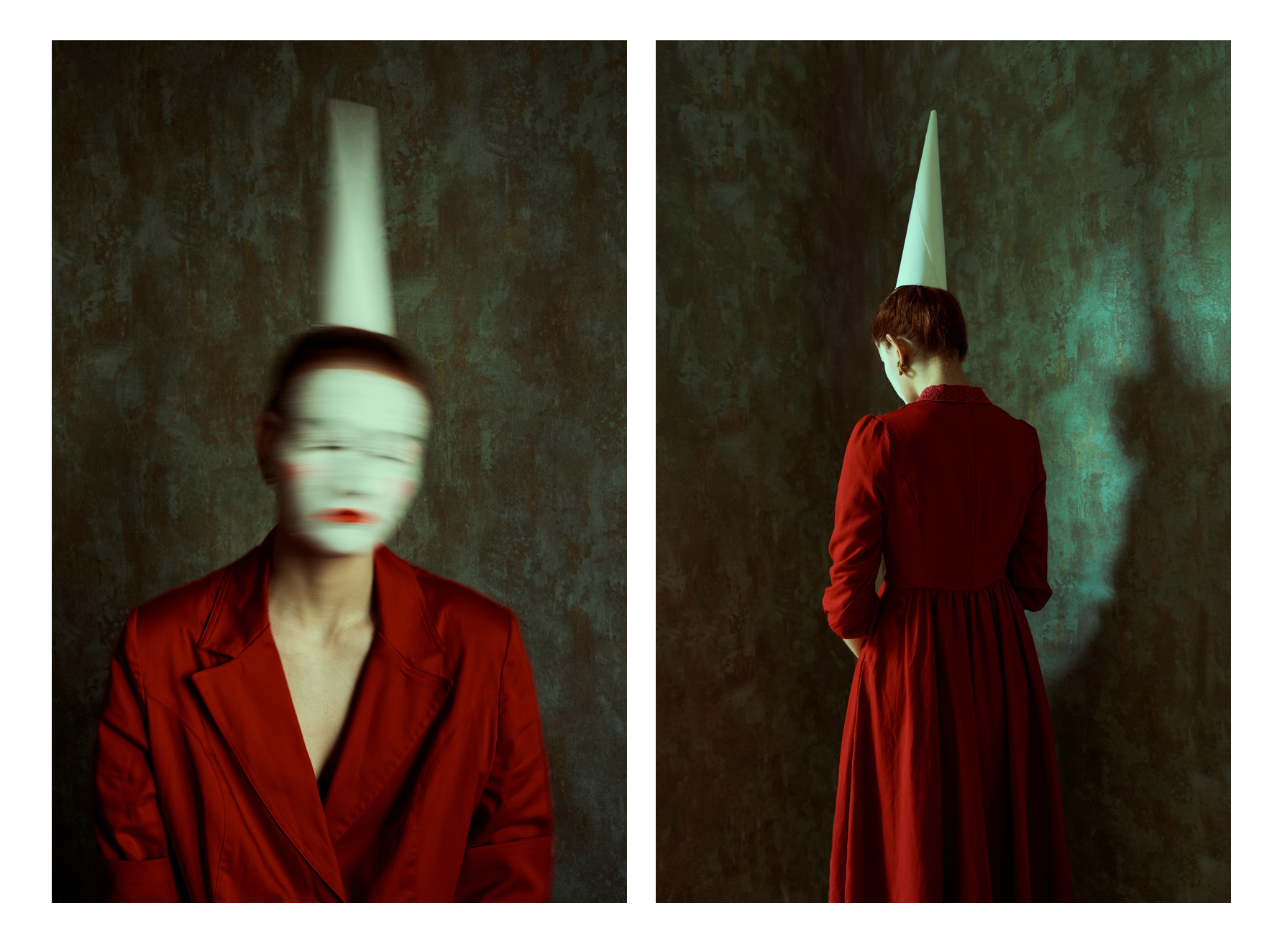 Foteini Zaglara_Jester diptych Foteini Zaglara