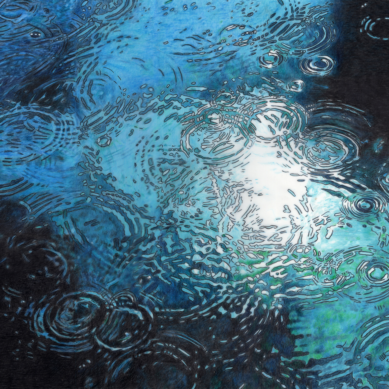 Rhonda Dicksion colored pencil